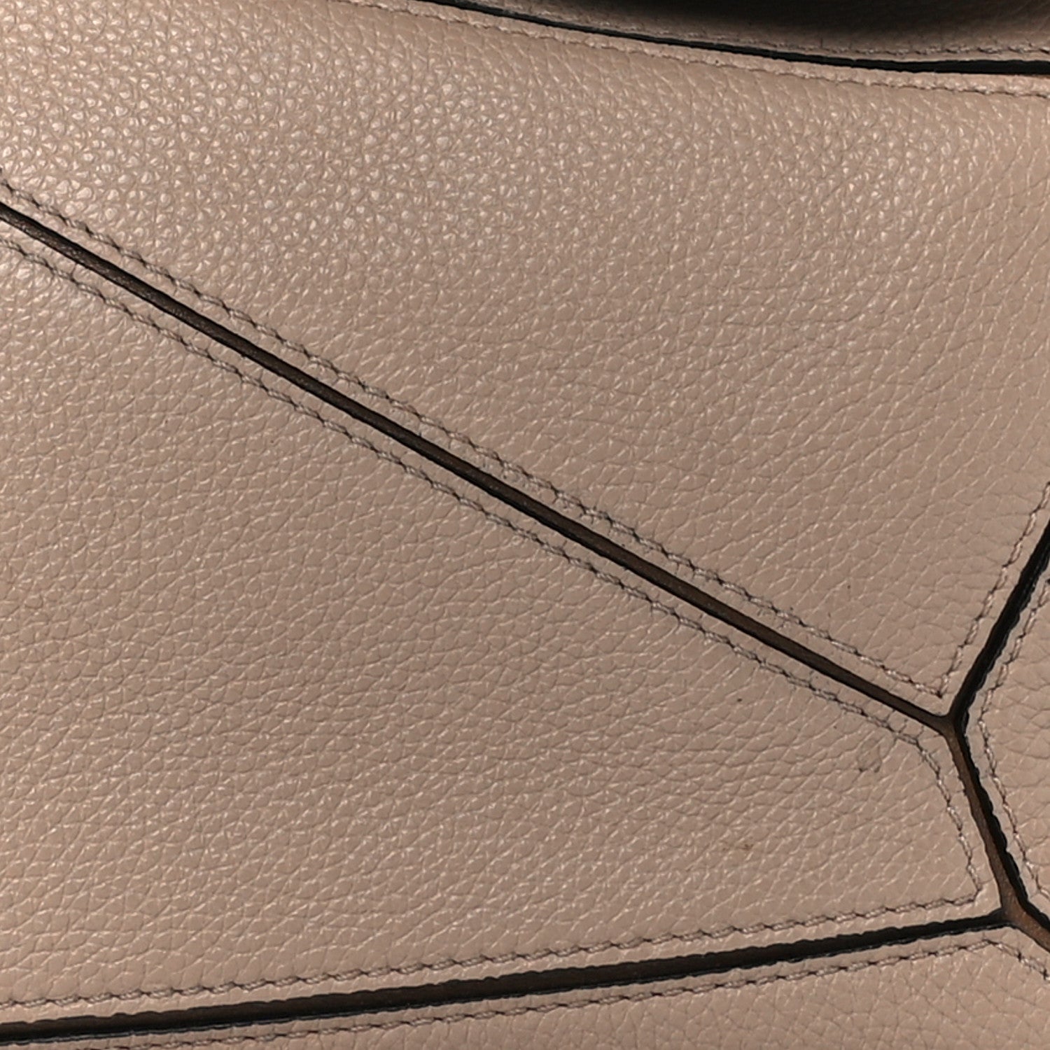 Loewe Grained Calfskin Small Puzzle Bag Sand Mink 8 of 10