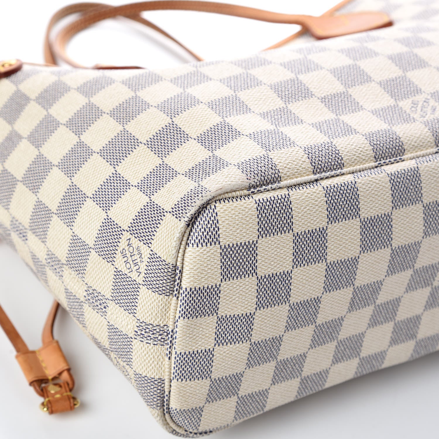 Louis Vuitton Damier Azur Neverfull PM 15 of 21