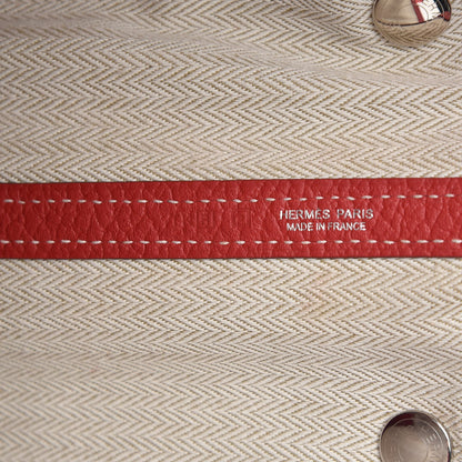 Hermes Negonda Garden Party 36 MM Rouge Casaque 6 of 12
