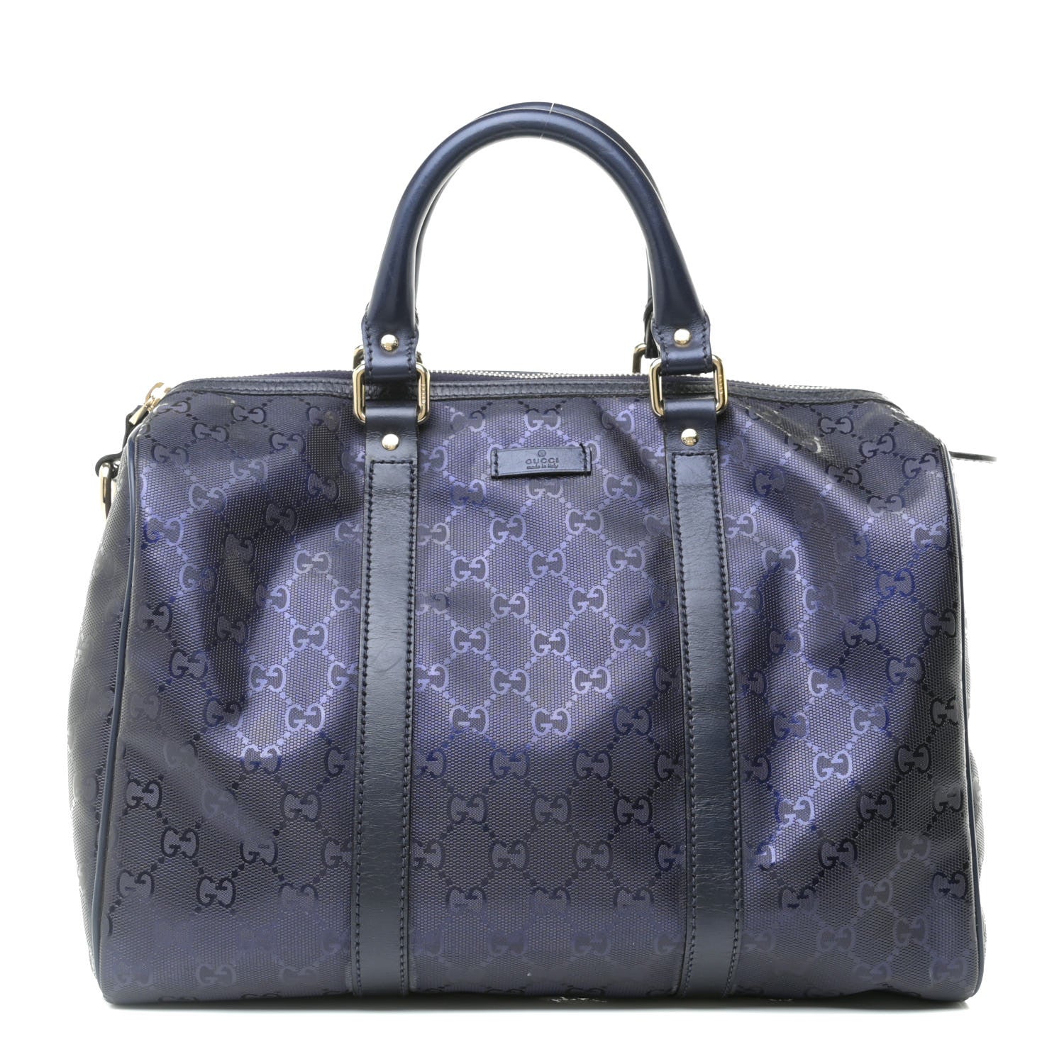 Gucci Imprime Monogram Medium Joy Boston Navy 1 of 18