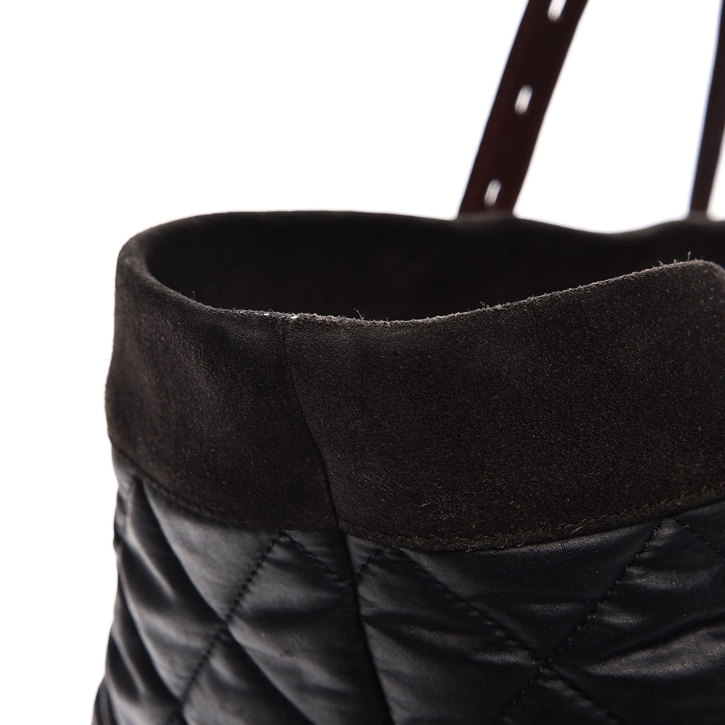 Coated Canvas Quilted Paris Edinburgh Tote