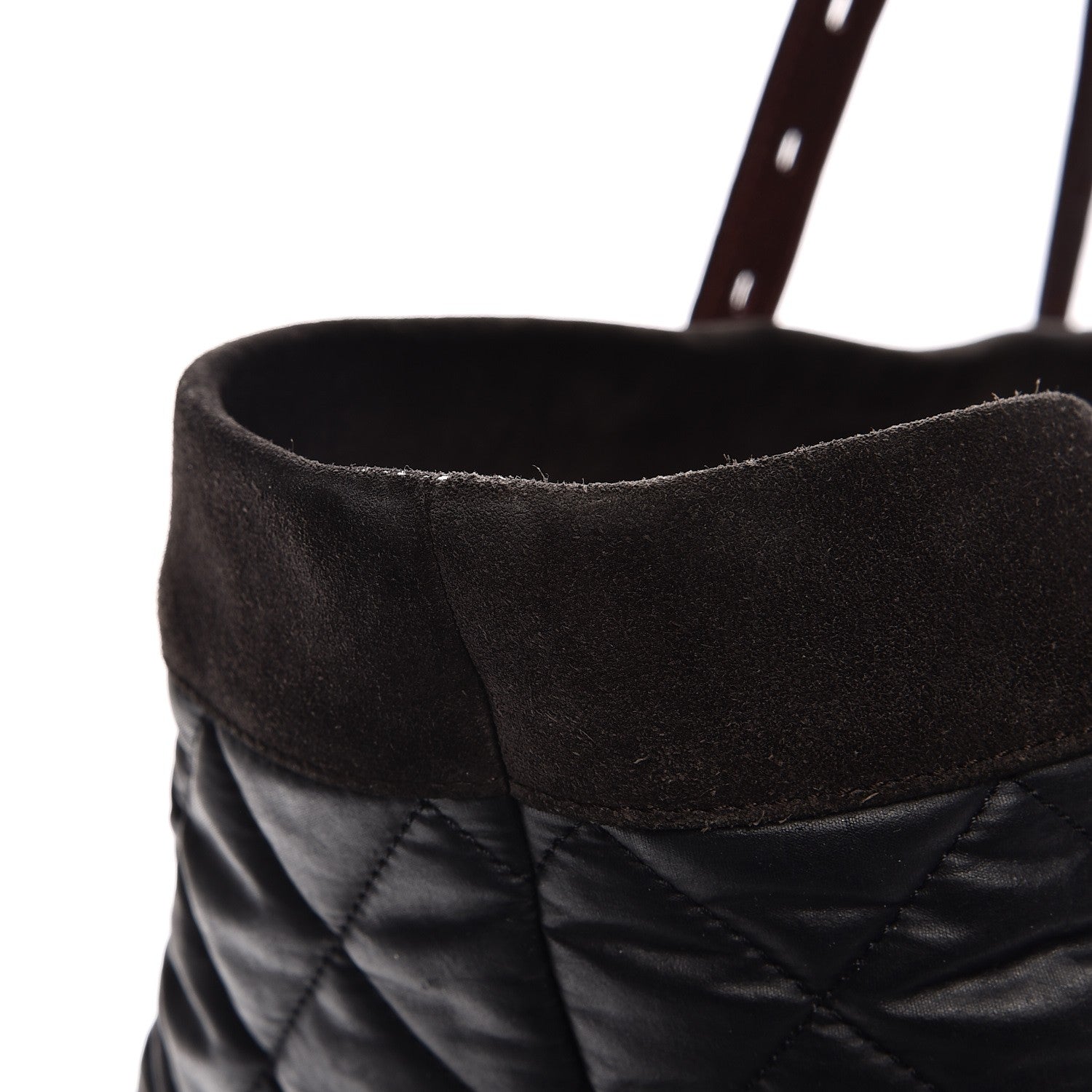 Chanel Coated Canvas Quilted Paris Edinburgh Tote 9 of 13