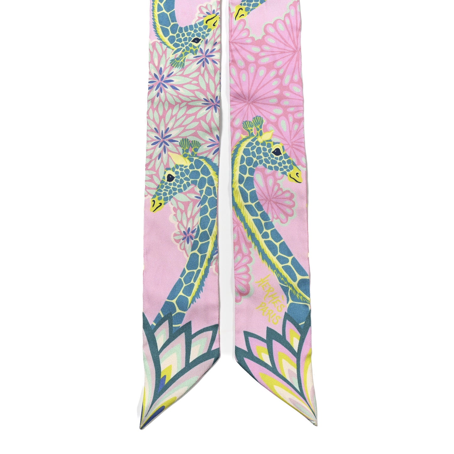 Silk The Three Graces Twilly Rose Bonbon Canard