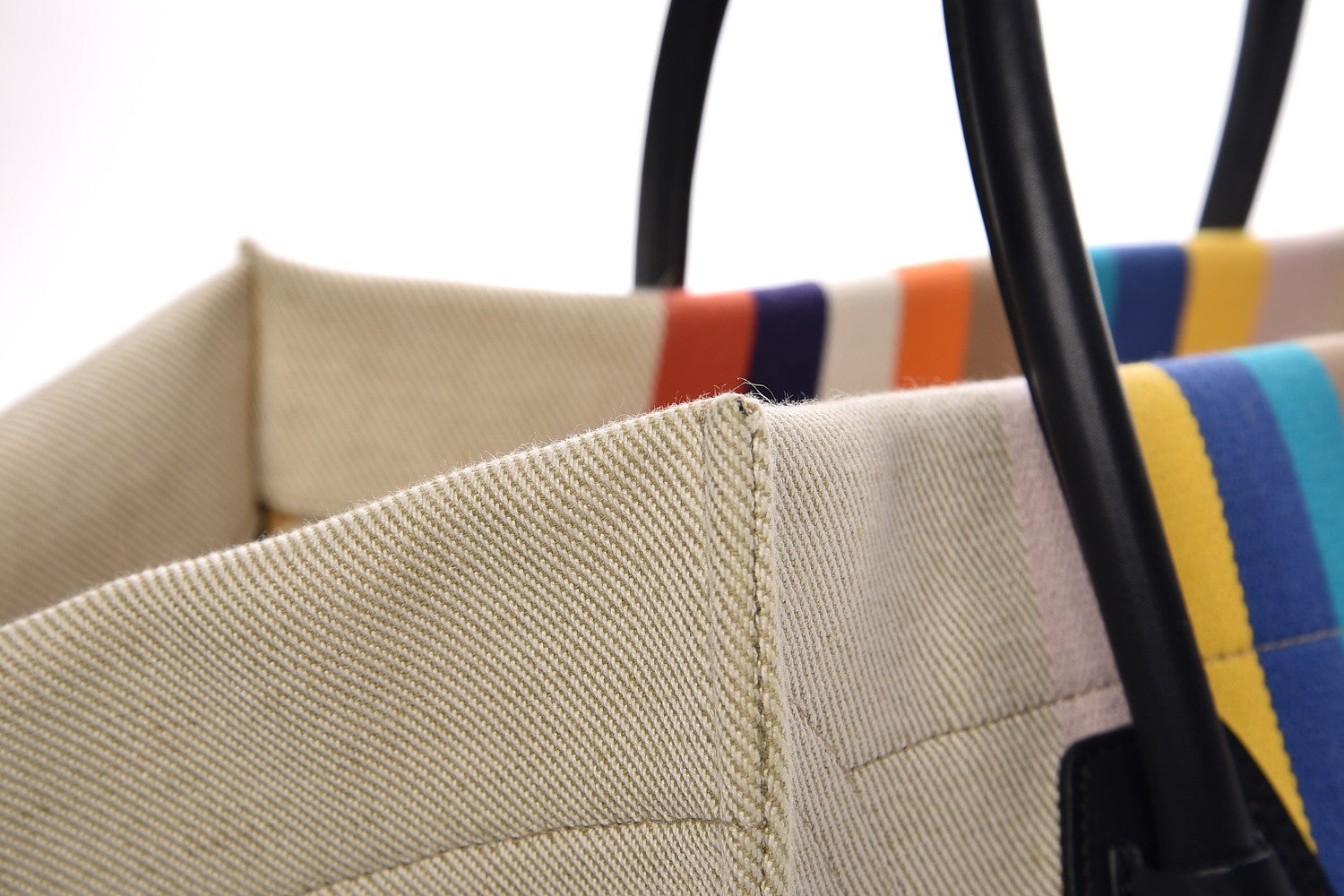 Celine Cotton Canvas Medium Phantom Luggage Multicolor 10 of 15