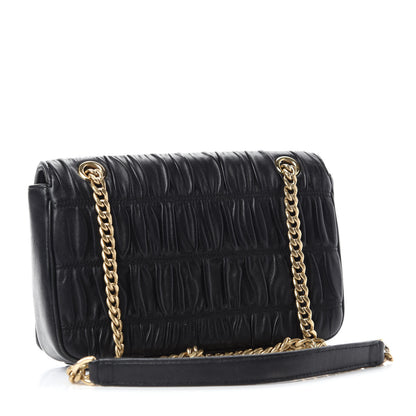 Prada Nappa Gaufre Flap Black 3 of 12