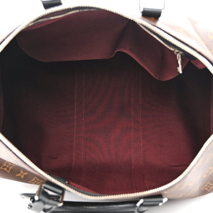Louis Vuitton Monogram Macassar Keepall Bandouliere 45 5 of 10