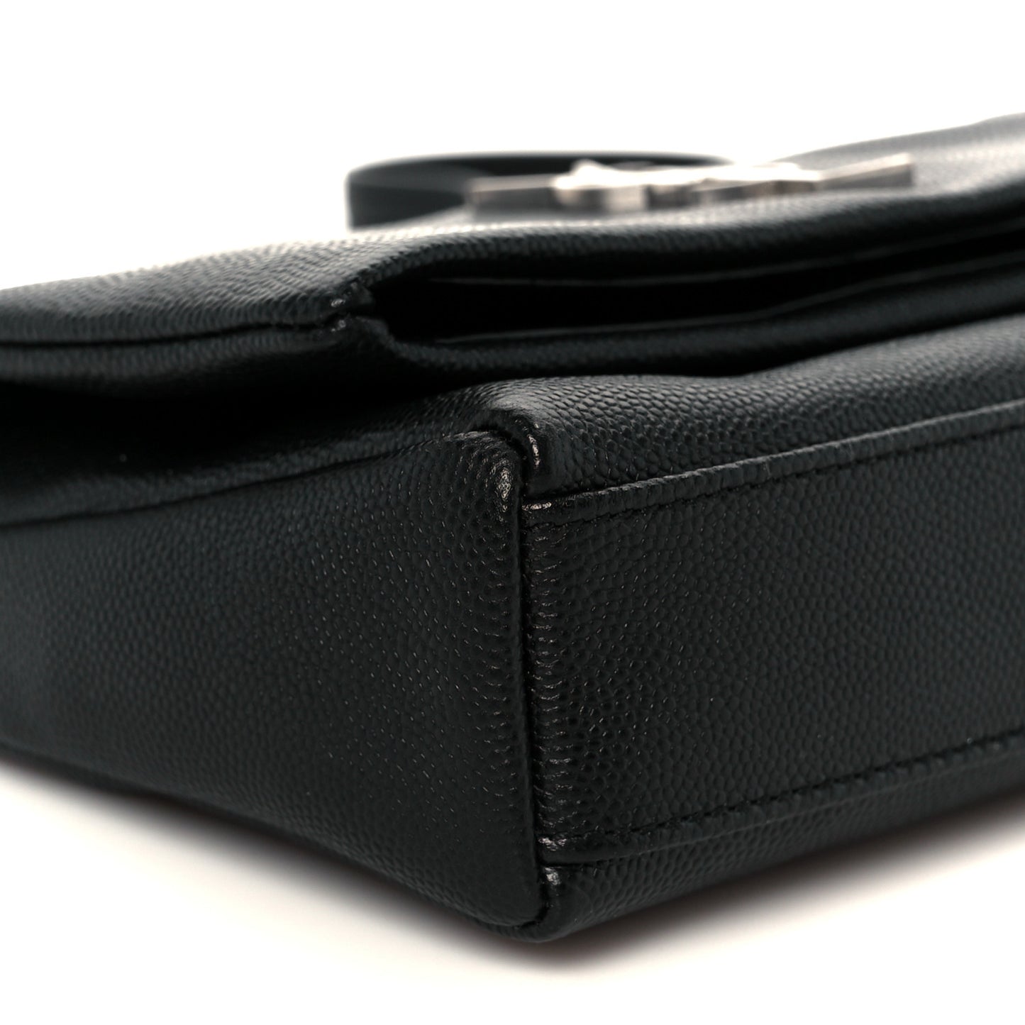 Grain De Poudre Monogram Toy West Hollywood Fold-Over Bag Black