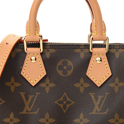 Louis Vuitton Monogram Nano Speedy Bandouliere 8 of 11