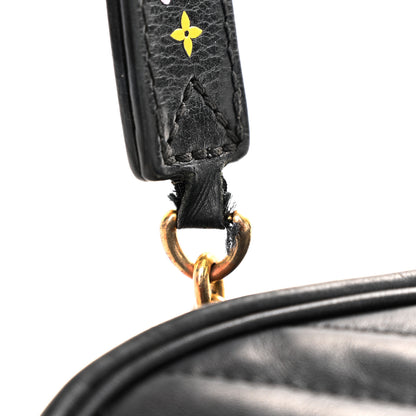 Louis Vuitton Calfskin New Wave Camera Bag Black 11 of 12