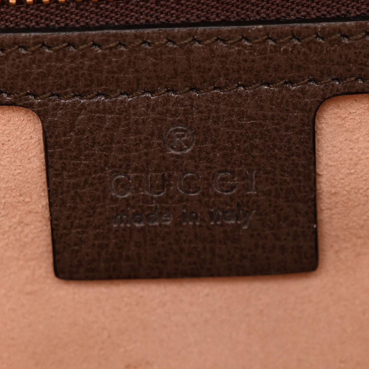 Gucci GG Supreme Monogram Web Small Ophidia Top Handle Shoulder Bag Brown 6 of 15