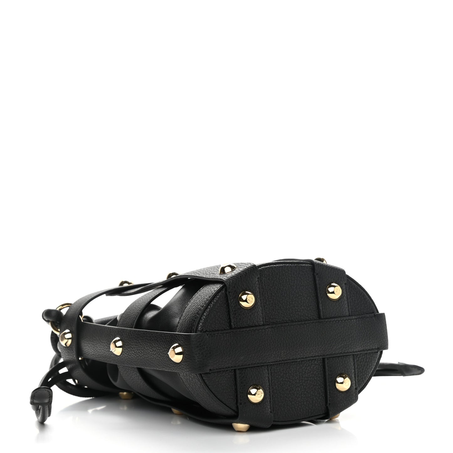 Calfskin Cage Bag Black