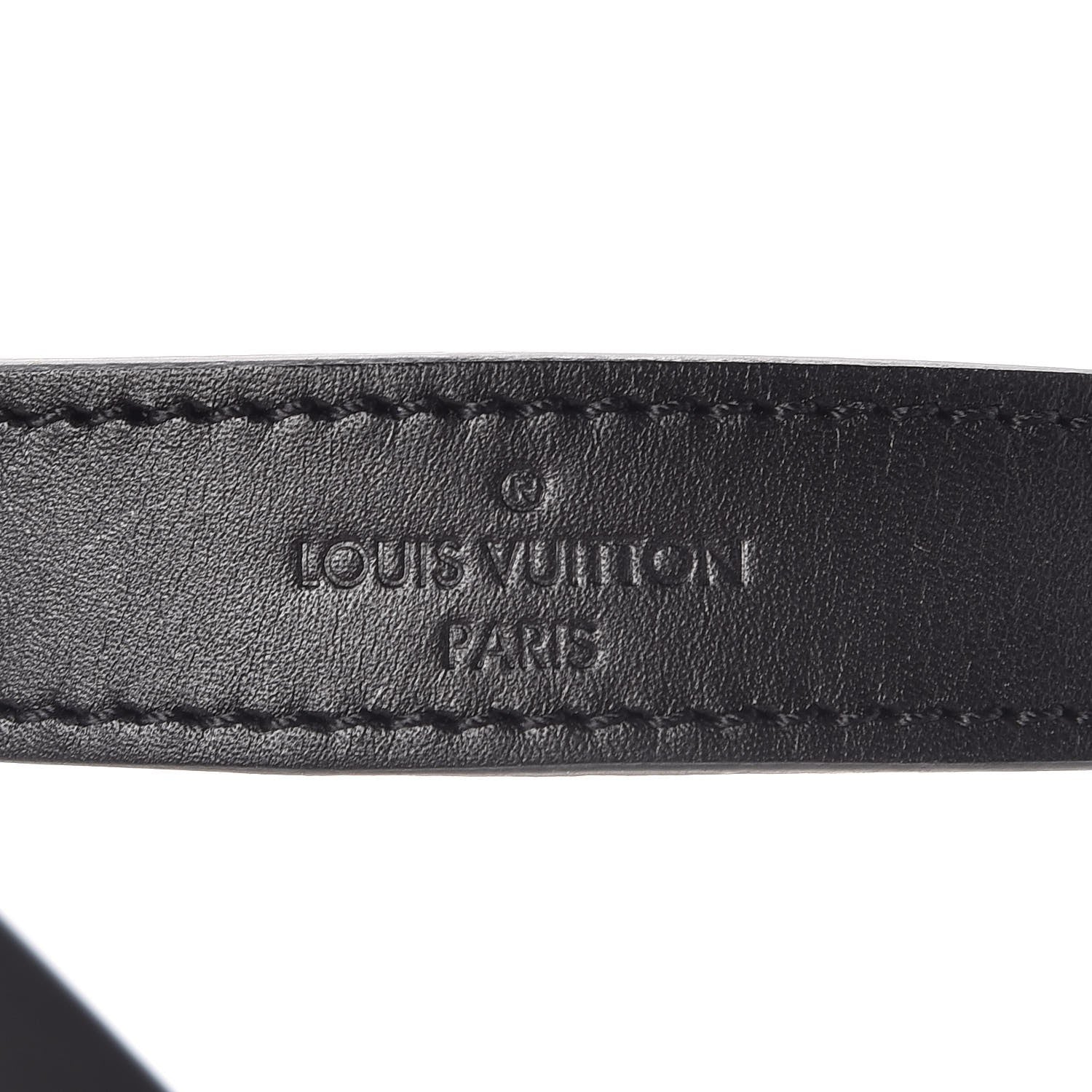 Louis Vuitton Calfskin City Steamer MM Shoulder Strap Black 3 of 5