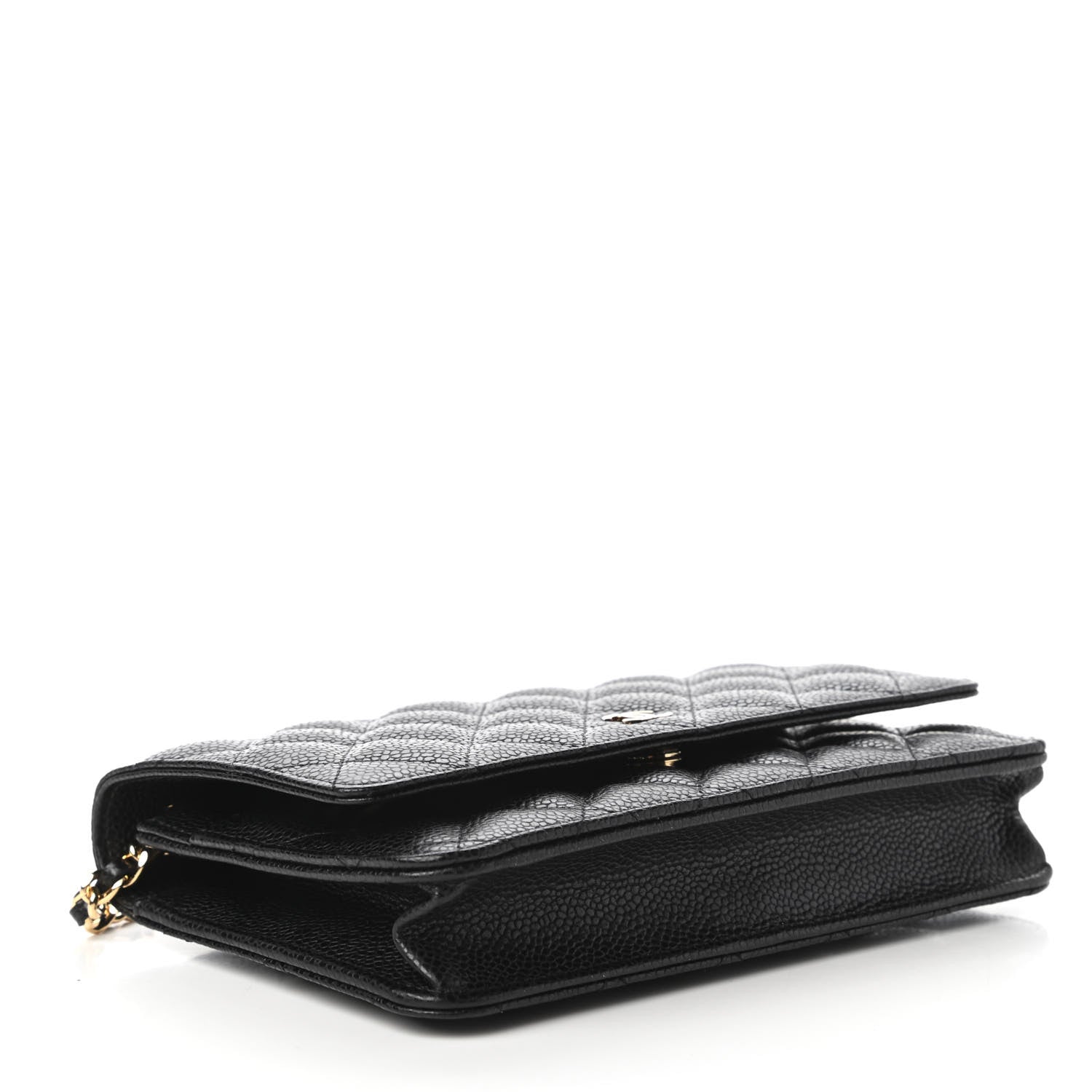 Chanel Caviar Quilted Wallet On Chain WOC Black 4 of 12