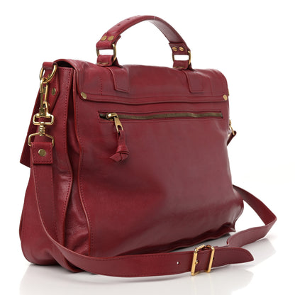 Proenza Schouler Lambskin Large PS1 Satchel Chianti 3 of 18