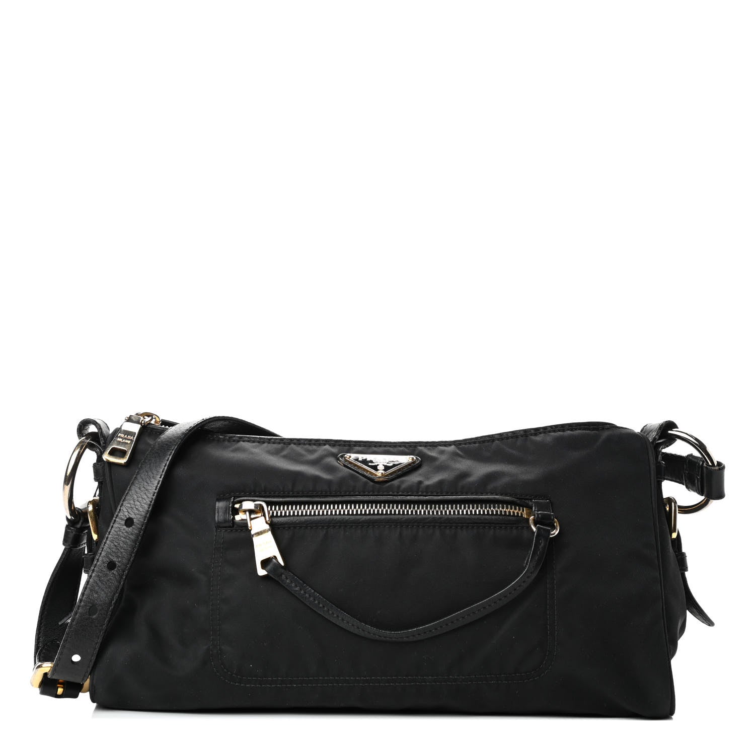 Prada Nylon Tessuto Satchel Black 1 of 4