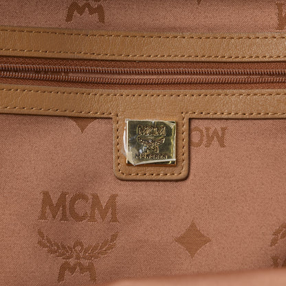 MCM Visetos Crown Stud Large Stark Backpack Cognac 7 of 8