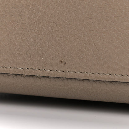 Celine Drummed Calfskin Nano Luggage Dune 14 of 19