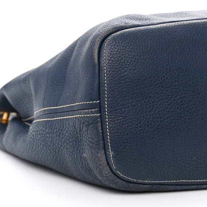 Prada Vitello Daino Hobo Bluette 12 of 16