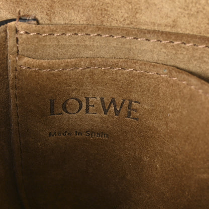 Loewe Calfskin Jacquard Mini Gate Dual Bag Autumn Green 6 of 10