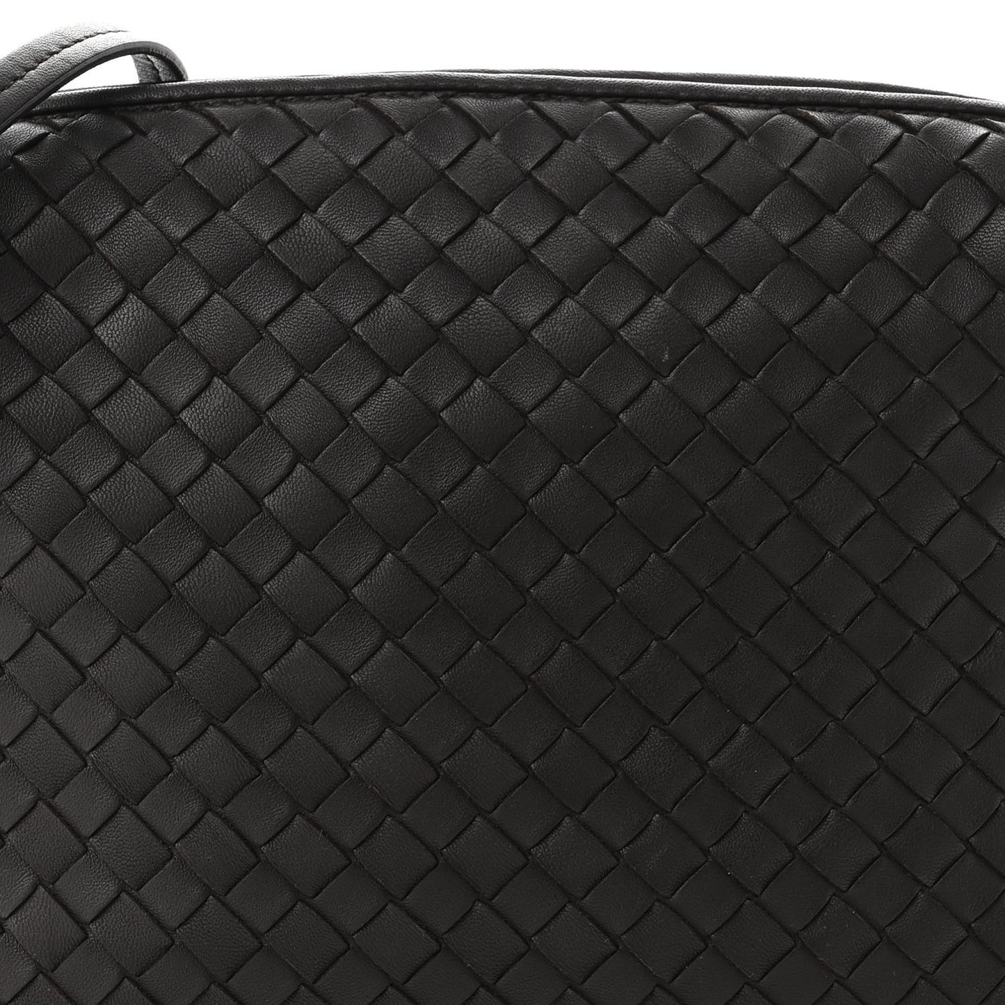 Nappa Intrecciato Nodini Bag Ebano