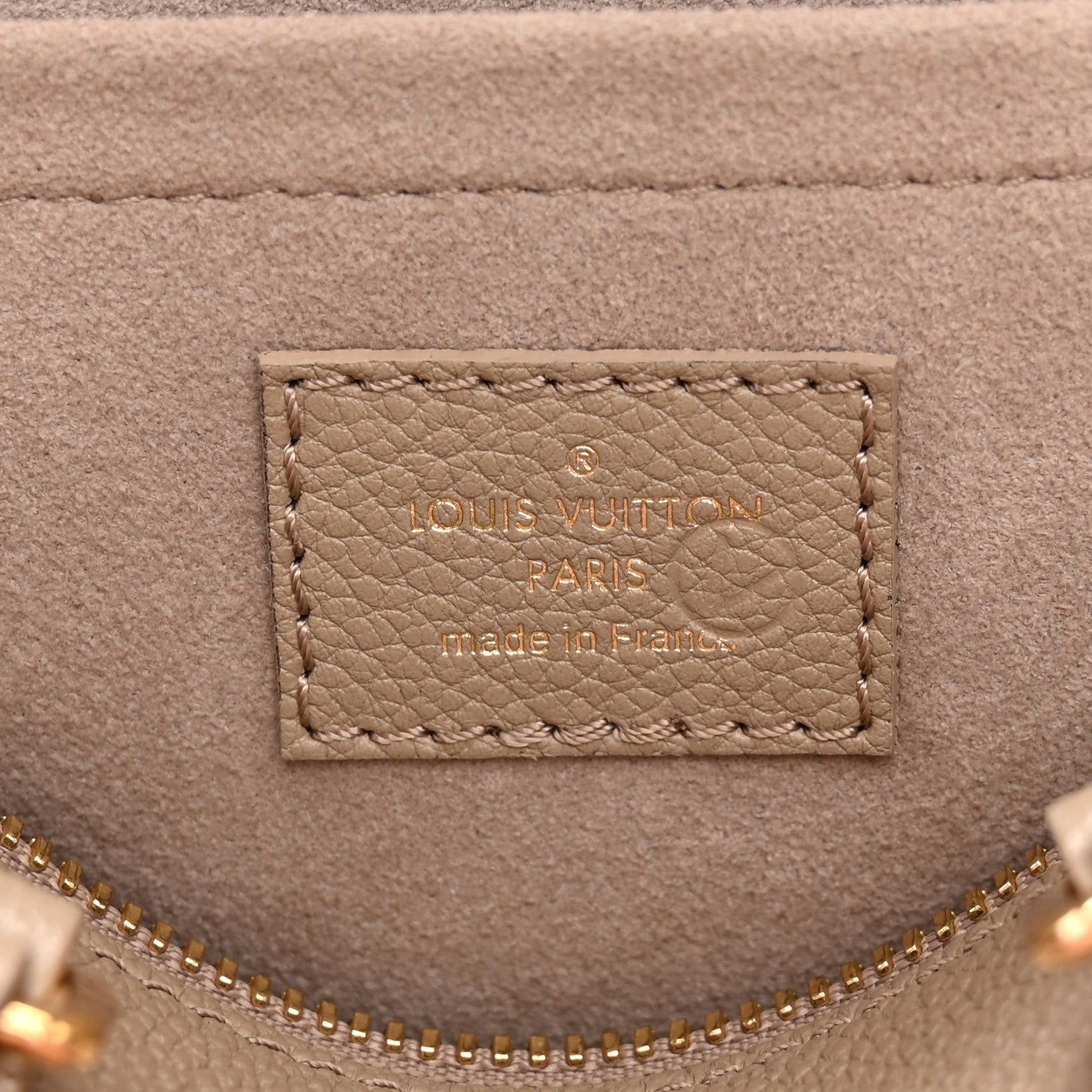 Louis Vuitton Empreinte Monogram Giant Speedy Bandouliere 20 Creme Beige 6 of 9