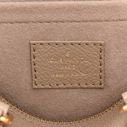 Louis Vuitton Empreinte Monogram Giant Speedy Bandouliere 20 Creme Beige 6 of 9