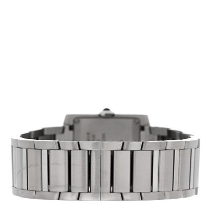 Cartier Stainless Steel 27mm Tank Francaise Quartz Watch 3 of 7
