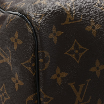 Louis Vuitton Monogram Macassar Keepall Bandouliere 55 7 of 11