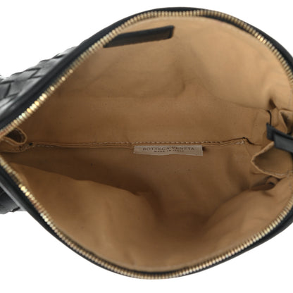 Bottega Veneta Nappa Intrecciato Cosmetic Pouch Black 5 of 11