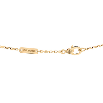 Van Cleef & Arpels 18K Yellow Gold Vintage Alhambra Pendant Necklace 5 of 5