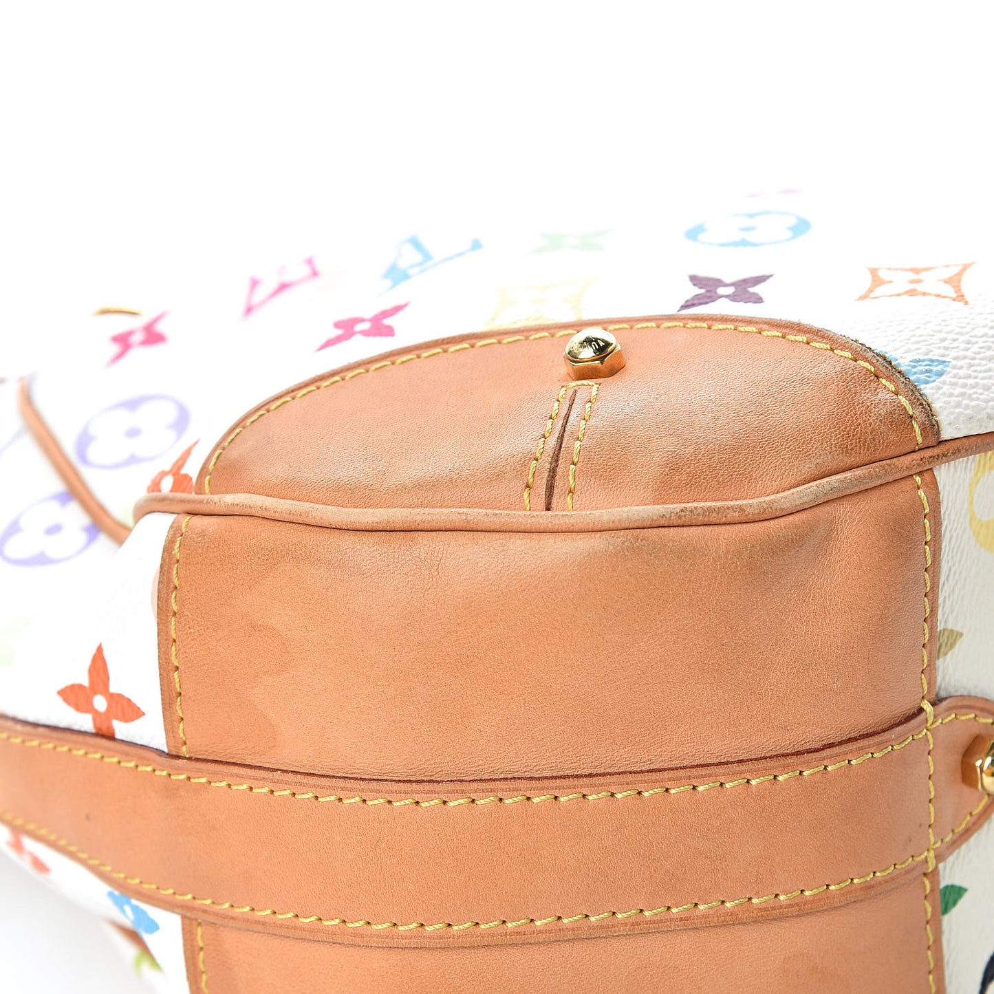 Monogram Multicolor Greta White
