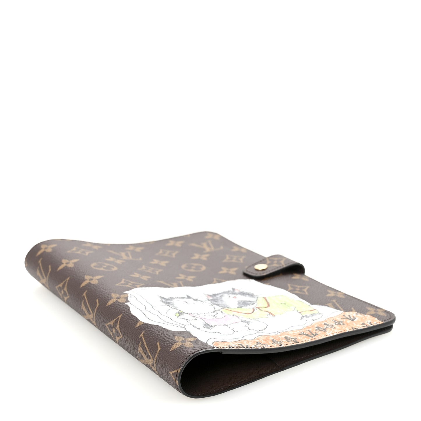 Monogram Grace Coddington Desk Agenda Cover MM
