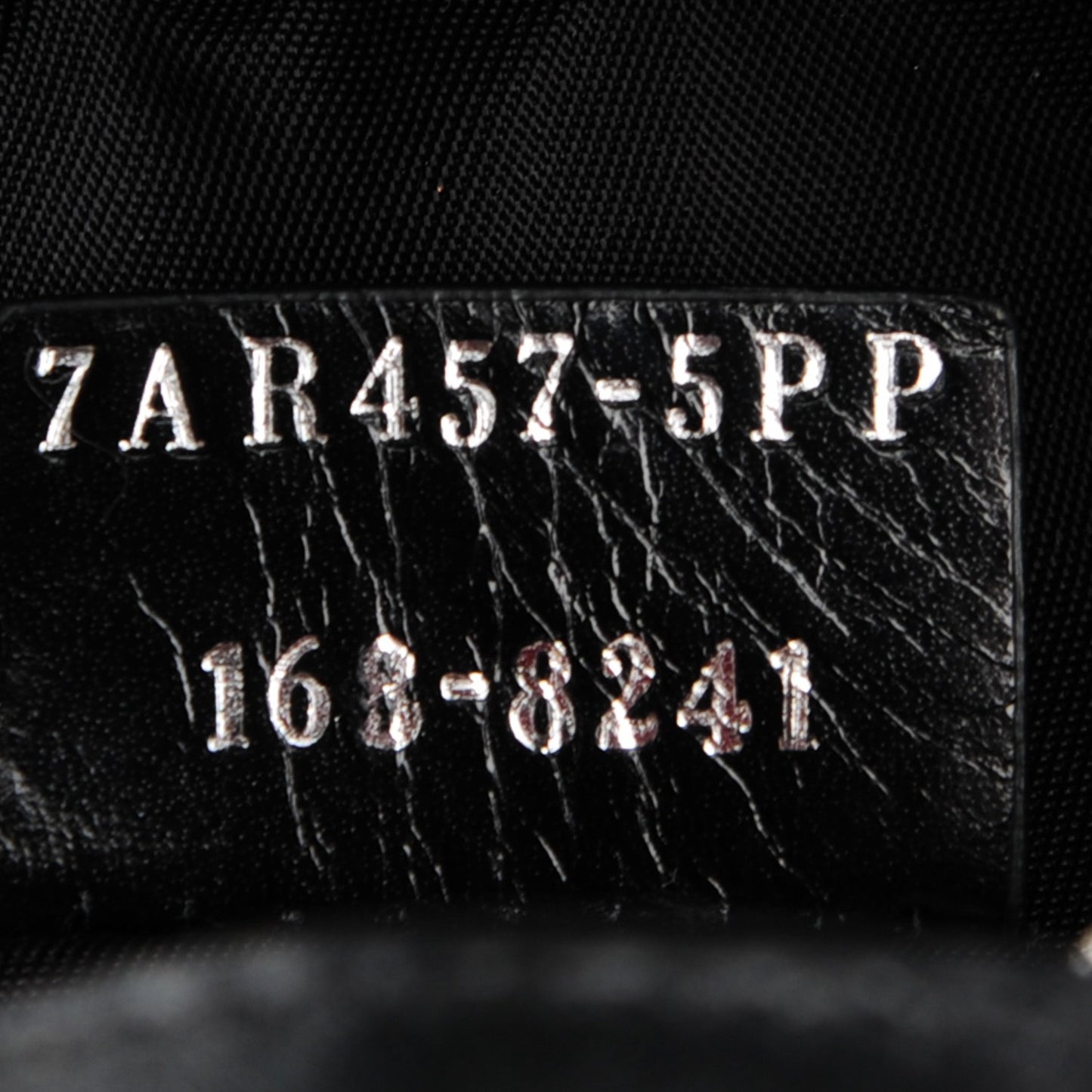 Nylon Shiny Nappa Nutria Fox Fur Monster Eyes Mini Backpack Charm Black Multicolor