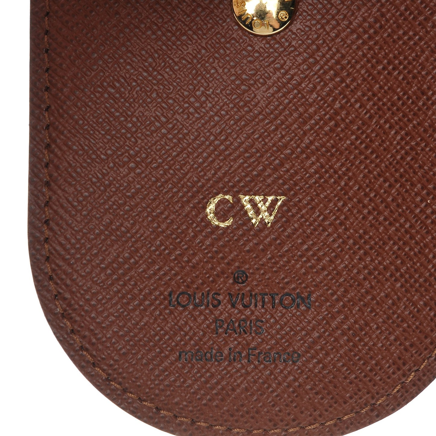 Monogram Round Key Holder GM