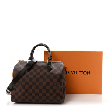 Louis Vuitton Damier Ebene Speedy Bandouliere 25 11 of 11