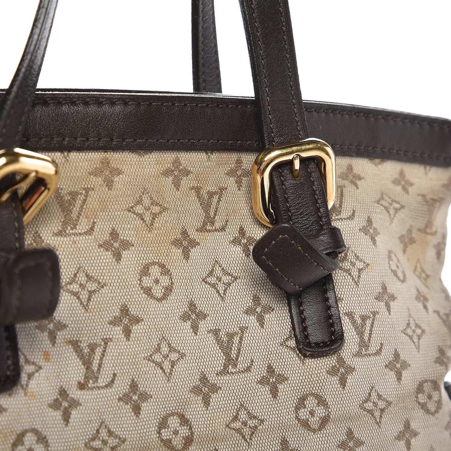 Louis Vuitton Mini Monogram Francoise Kaki 17 of 21