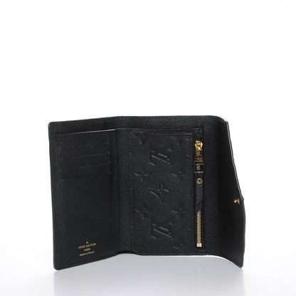 Louis Vuitton Empreinte Compact Curieuse Wallet Black 5 of 7