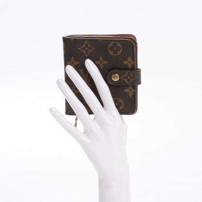 Louis Vuitton Monogram Compact Zippe Zipped Wallet 2 of 8