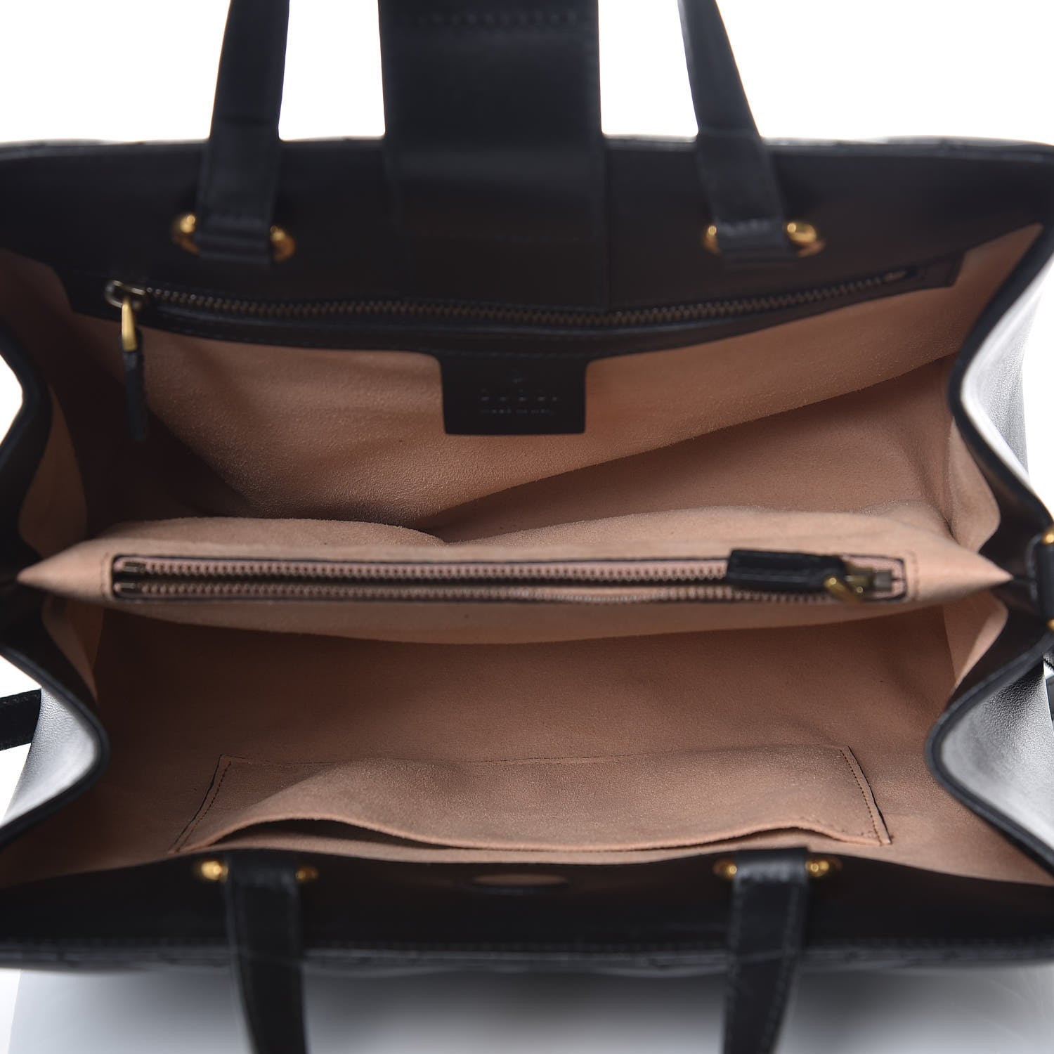 Gucci Calfskin Matelasse Small GG Marmont Tote Black 5 of 8