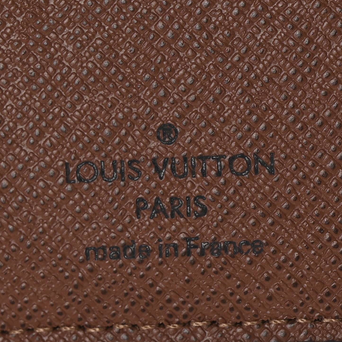 Monogram Desk Agenda Cover