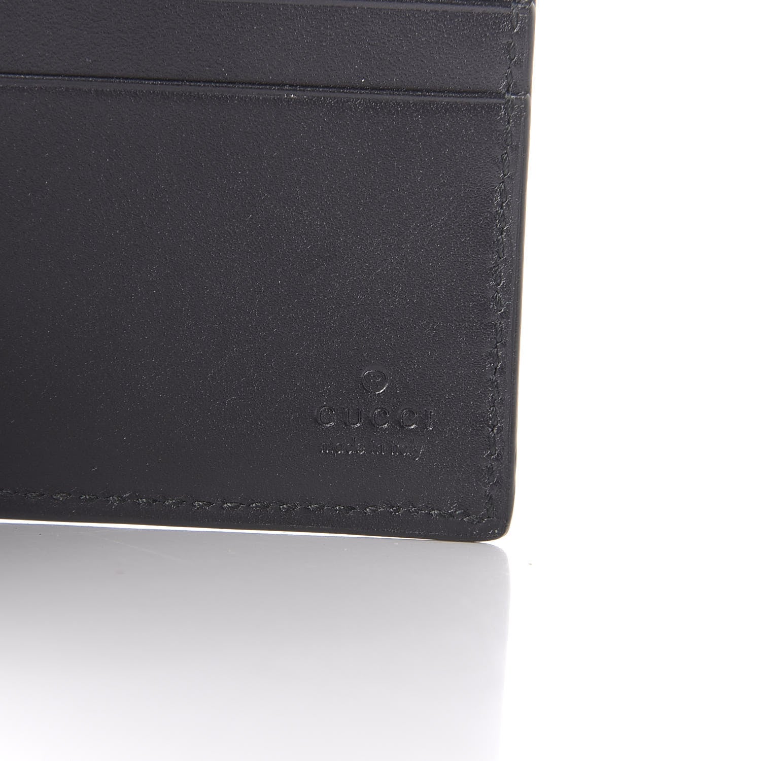 Gucci GG Supreme Monogram Rainbow Eagle Nice Bi-Fold Wallet Black Grey Multicolor 5 of 7