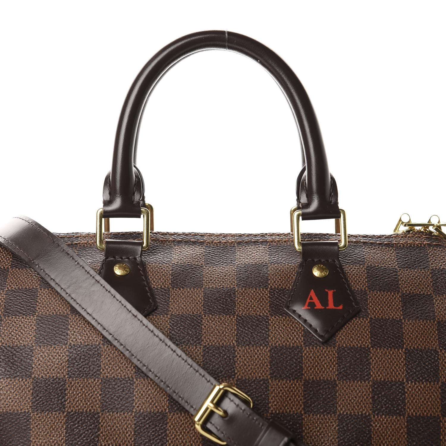 Louis Vuitton Damier Ebene Speedy Bandouliere 25 11 of 11