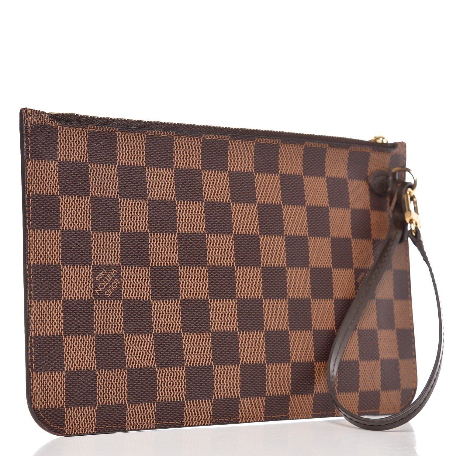 Louis Vuitton Damier Ebene Neverfull MM GM Pochette 3 of 8