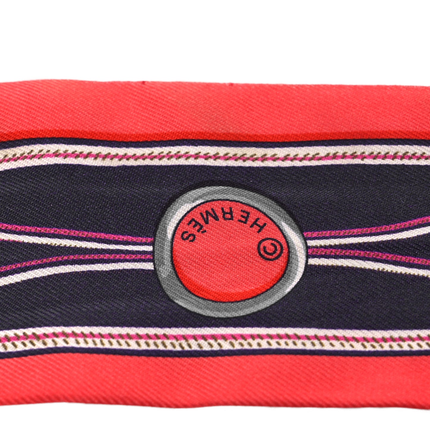Silk Maillons Twilly Rouge Indigo Fuchsia