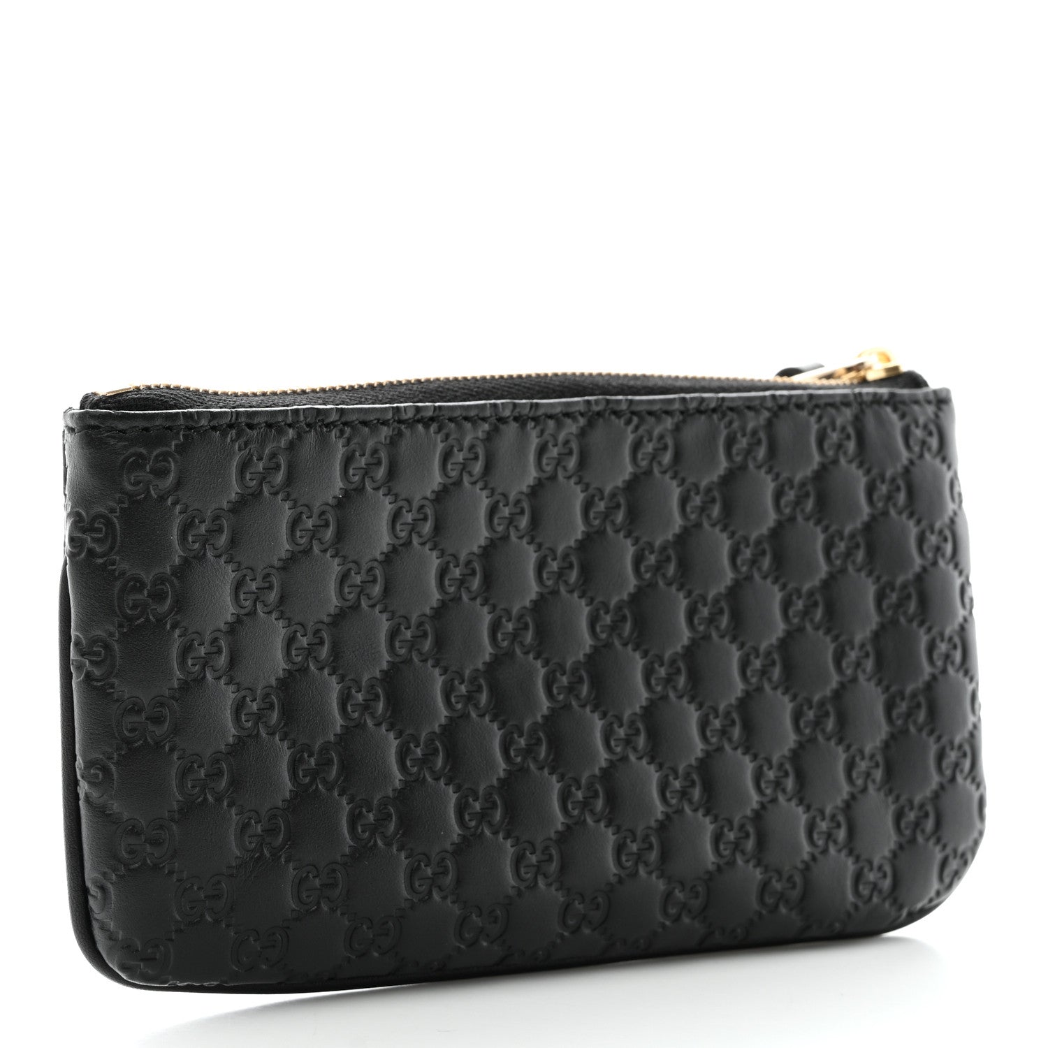 Gucci Microguccissima Key Ring Coin Case Black 3 of 10
