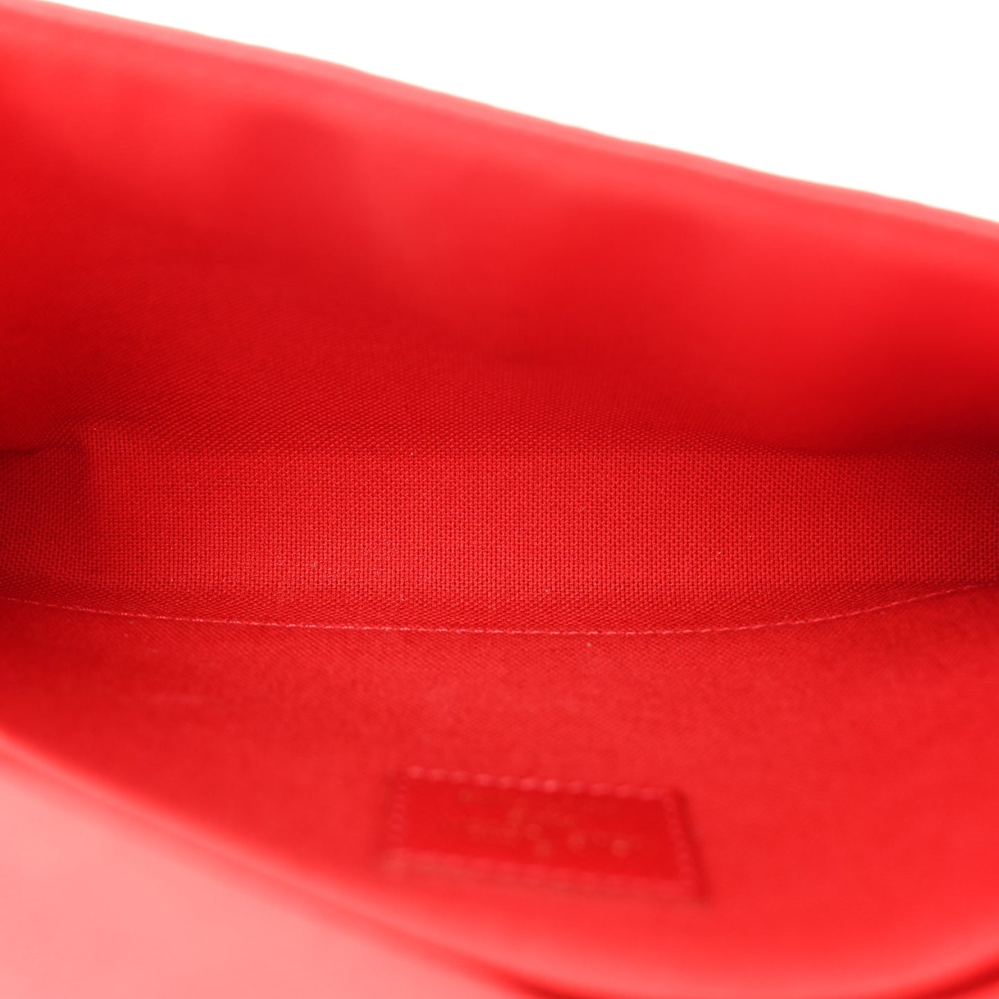 Damier Ebene My LV World Tour Pochette Felicie Chain Wallet Coquelicot