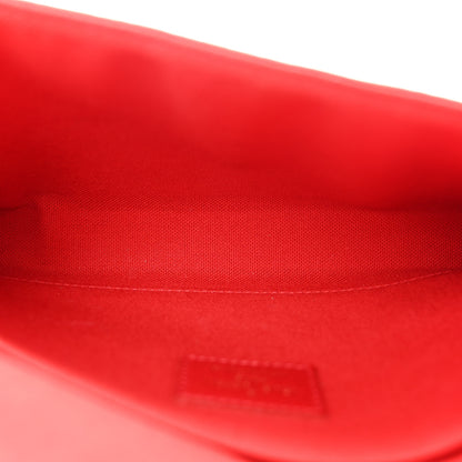 Louis Vuitton Damier Ebene My LV World Tour Pochette Felicie Chain Wallet Coquelicot 6 of 11
