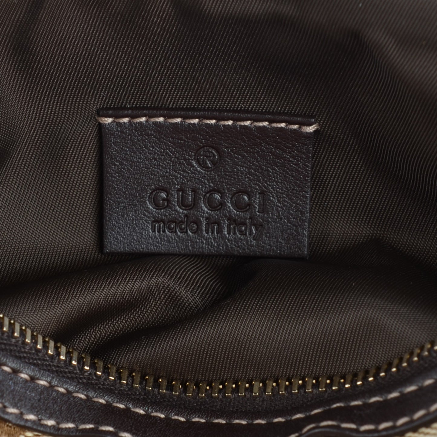 Monogram Cosmetic Case Brown
