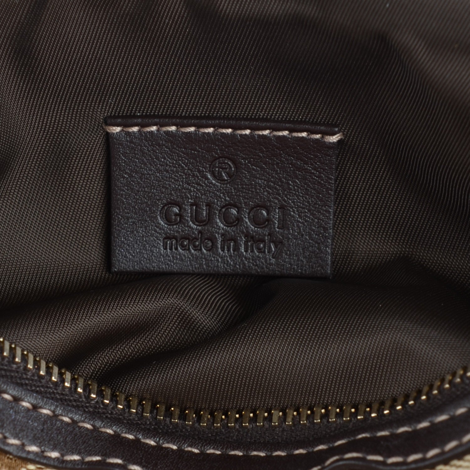 Gucci Monogram Cosmetic Case Brown 6 of 7