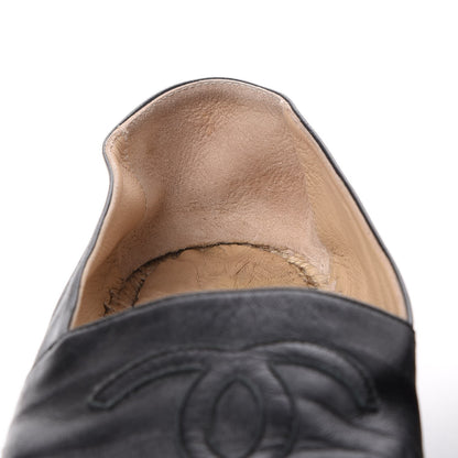 Chanel Lambskin CC Espadrilles 39 Black 19 of 25